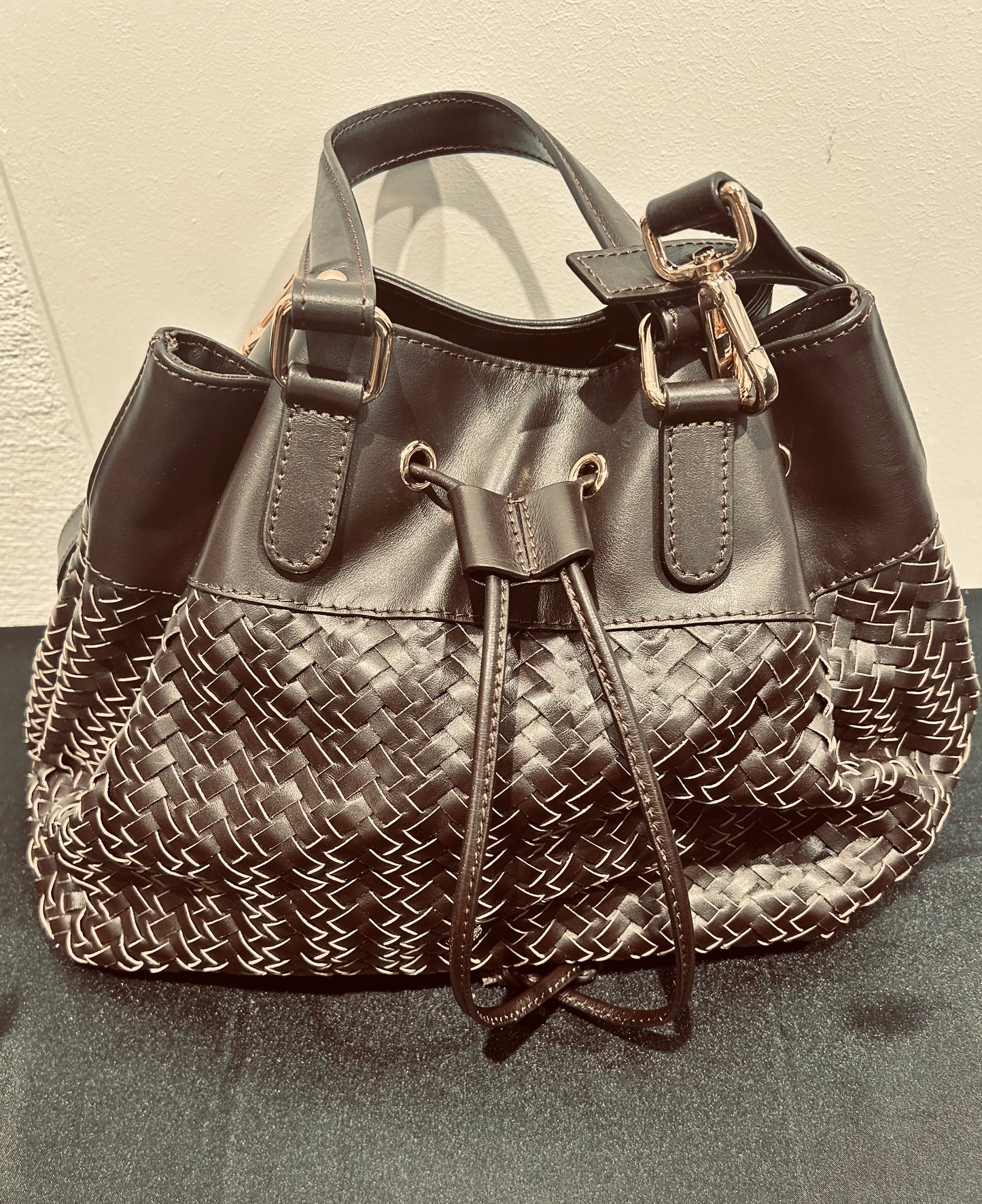 Handtasche-Navy Boot
