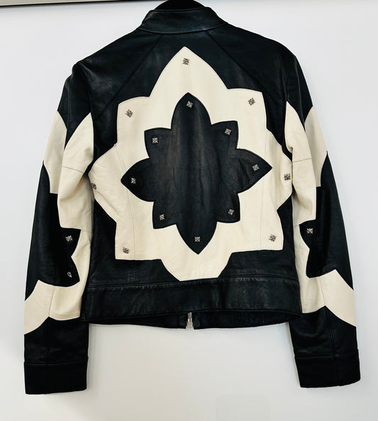 Lederjacke John Richmond Gr. 36