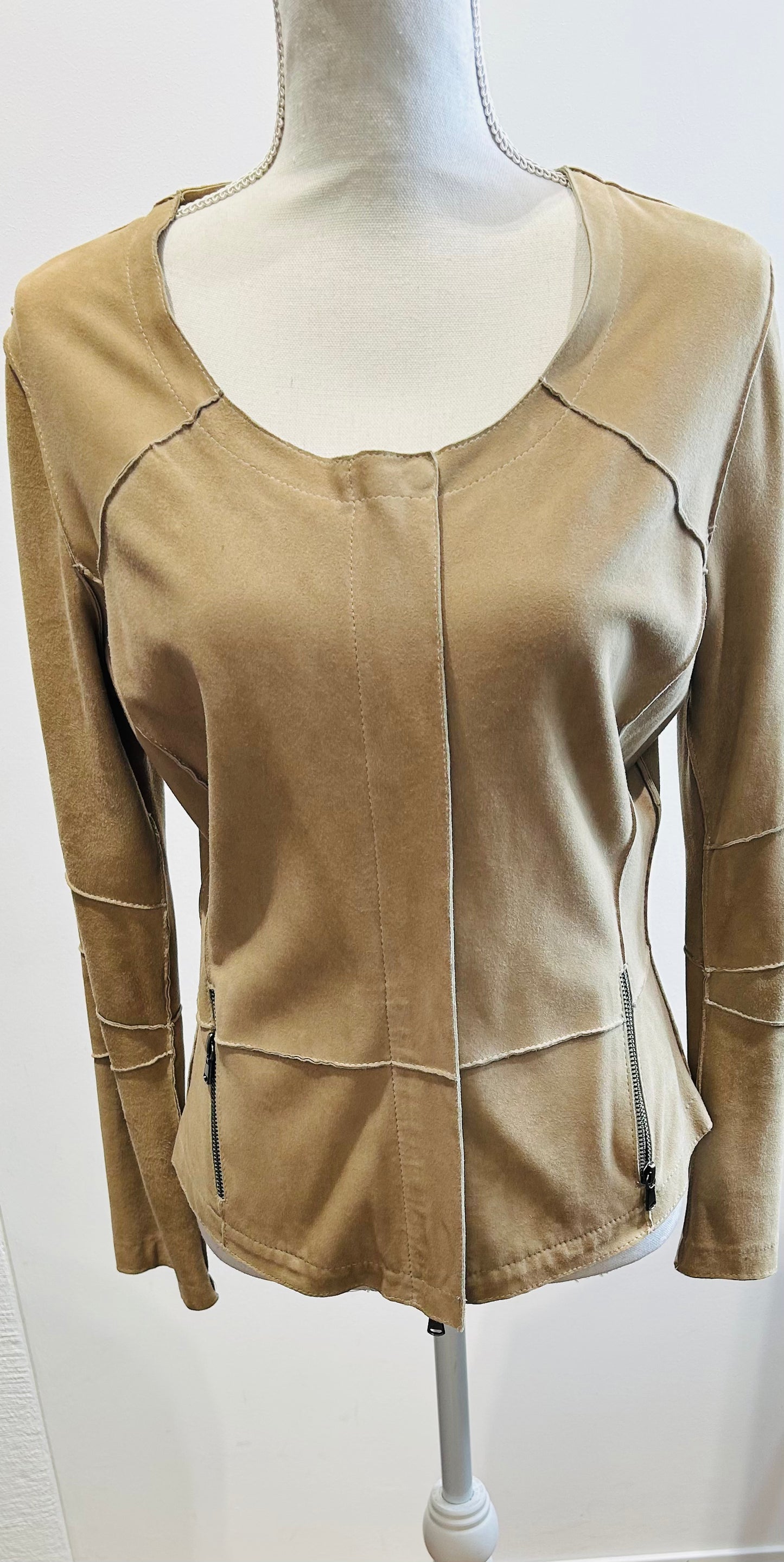 Leder Blazer-Montgomery-Gr.38/40