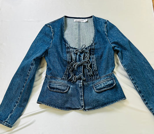 Jeansjacke-Self Portrait-Gr.36