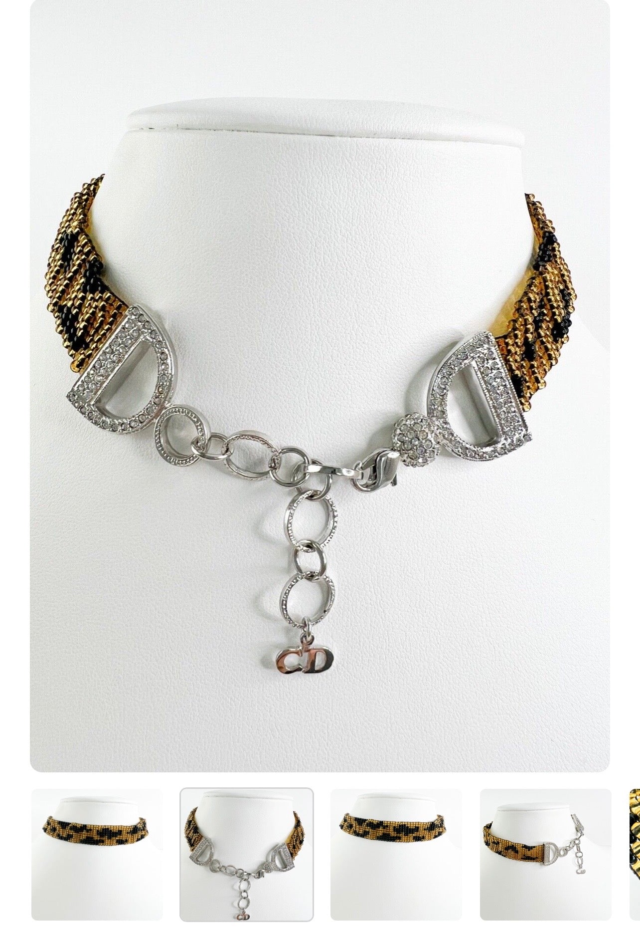 Armband und Choker - Christian Dior