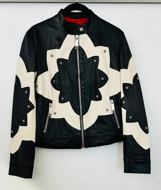 Lederjacke John Richmond Gr. 36